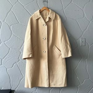Fashionbilt Cream 1960s Vintage Jacket Union Made ILGWU